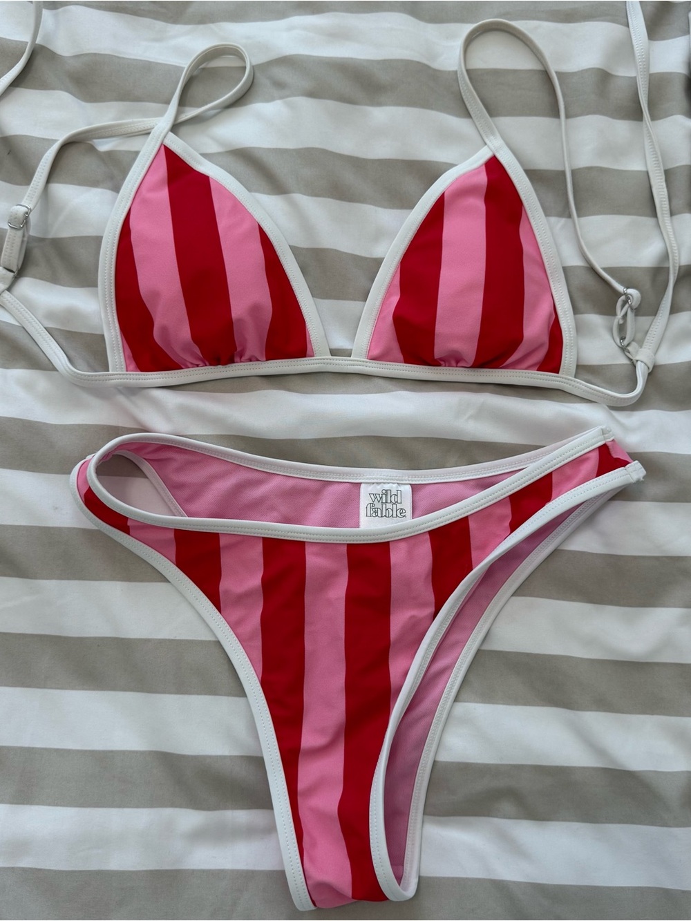 Wild Fable striped bikini